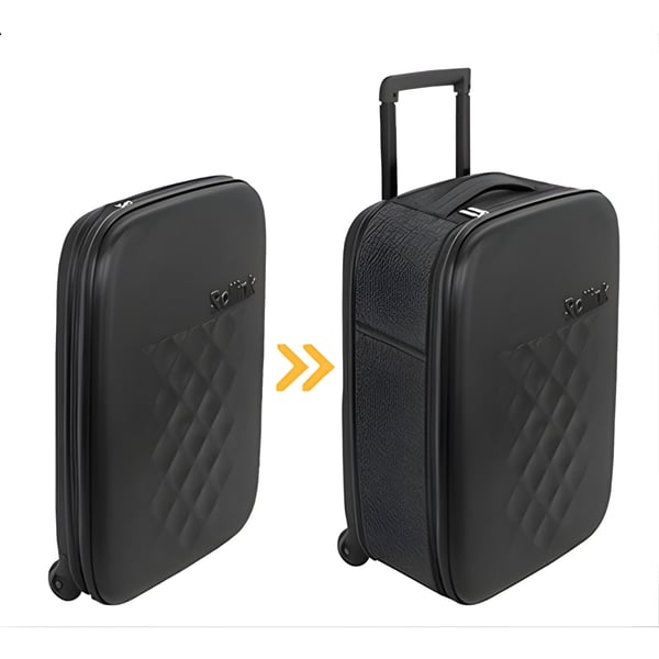 Rollink's Thinnest Smart Folding Suitcase for Carry-On 21''