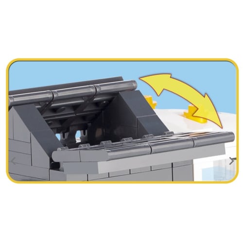 משחק בנייה יצירתי - קומביין חקלאי מרהיב