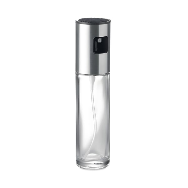 Glass Oil Sprayer with Stainless Steel Lid - Easy Grip