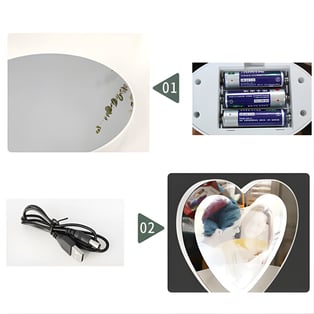 מסגרת מעוצבת לתמונה בצורת לב