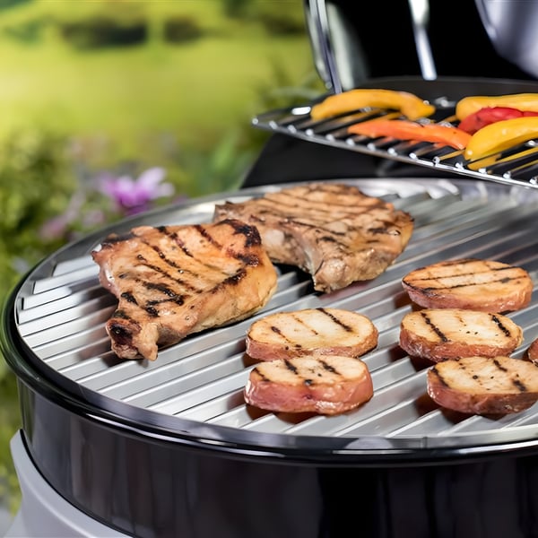 גריל ביסטרו קומפקטי 2 מבערים עם טכנולוגיית TRU-Infrared מבית CHAR BROIL