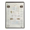 Clear Double-Sided Menu Cover with Metal Corners A3