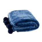 שמיכת קורל פליז פומפון - פינוק יוקרתי לעובדים וללקוחות