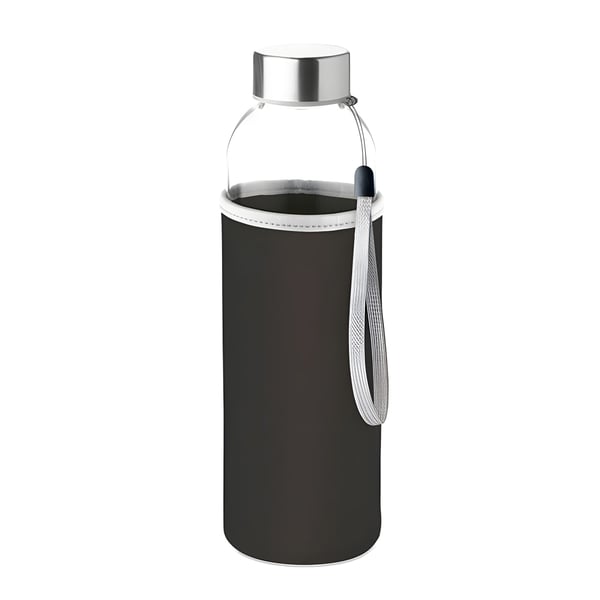 500ml Glass Water Bottle with Neoprene Sleeve
