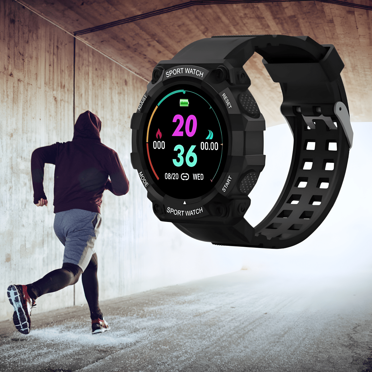 שעון ספורט חכם וחדשני לעקוב אחר כל פעילות