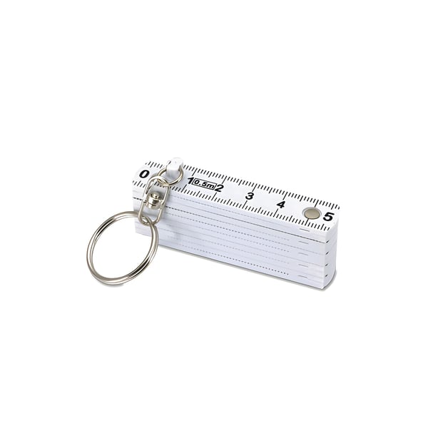 Compact Folding Professional Keychain Ruler