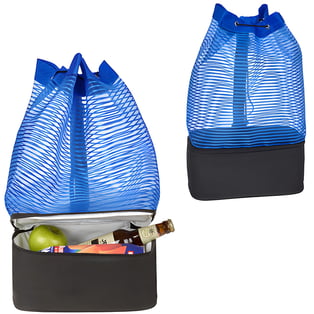 תיק חוף משולב עם צידנית קומפקטית