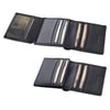 ארנק עור לגבר | 2 תאים לשטרות ו-12 תאים לכרטיסים מבית המותג גבעוני - שחור