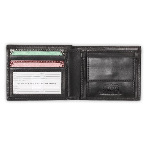 ארנק עור איטלקי יוקרתי עם הגנת RFID