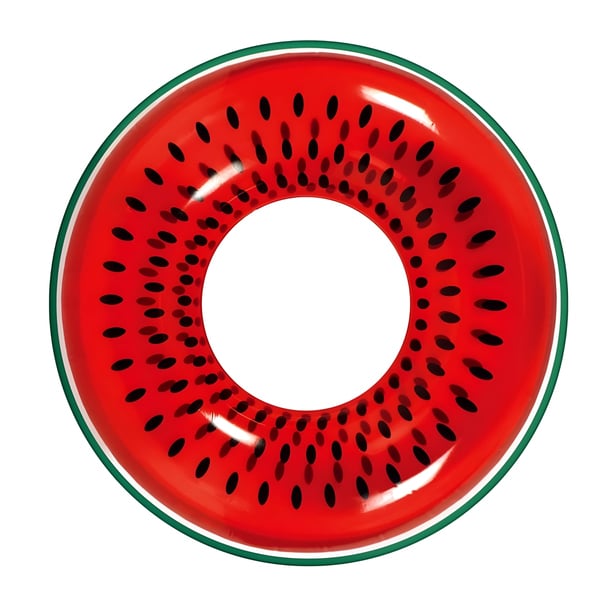 גלגל אבטיח מתנפח לבריכה - כיף ביום שמש