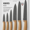 Professional Set of 6 High-Quality Chef Knives