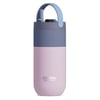 ORBIT בקבוק/ספל תרמי נירוסטה חם/קר 900 מ"ל עם קש סיליקון מבית ASOBU - ורוד