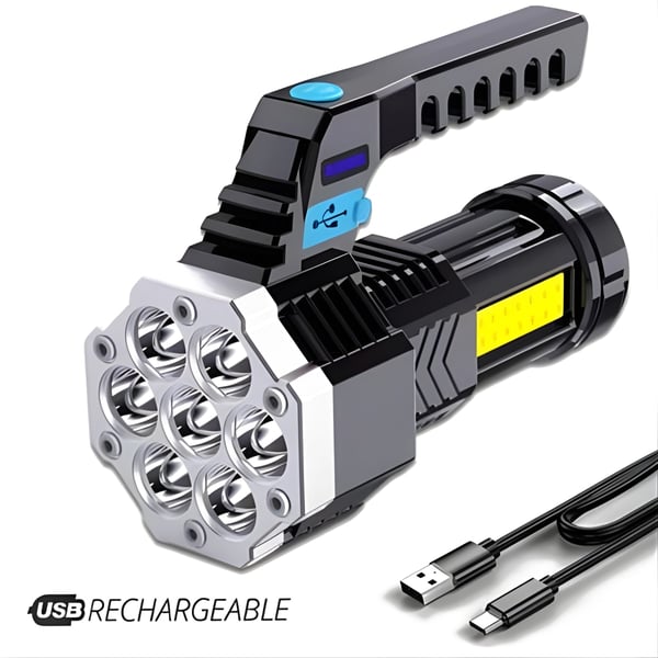 Rechargeable Multi-Purpose Handheld Flashlight