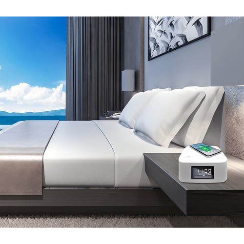 מערכת סטריאו Hi-Fi משולבת טעינה אלחוטית Qi Pure Acoustics