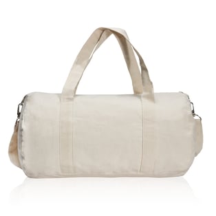 תיק טיולים וספורט בעיצוב נקי מבד כותנה