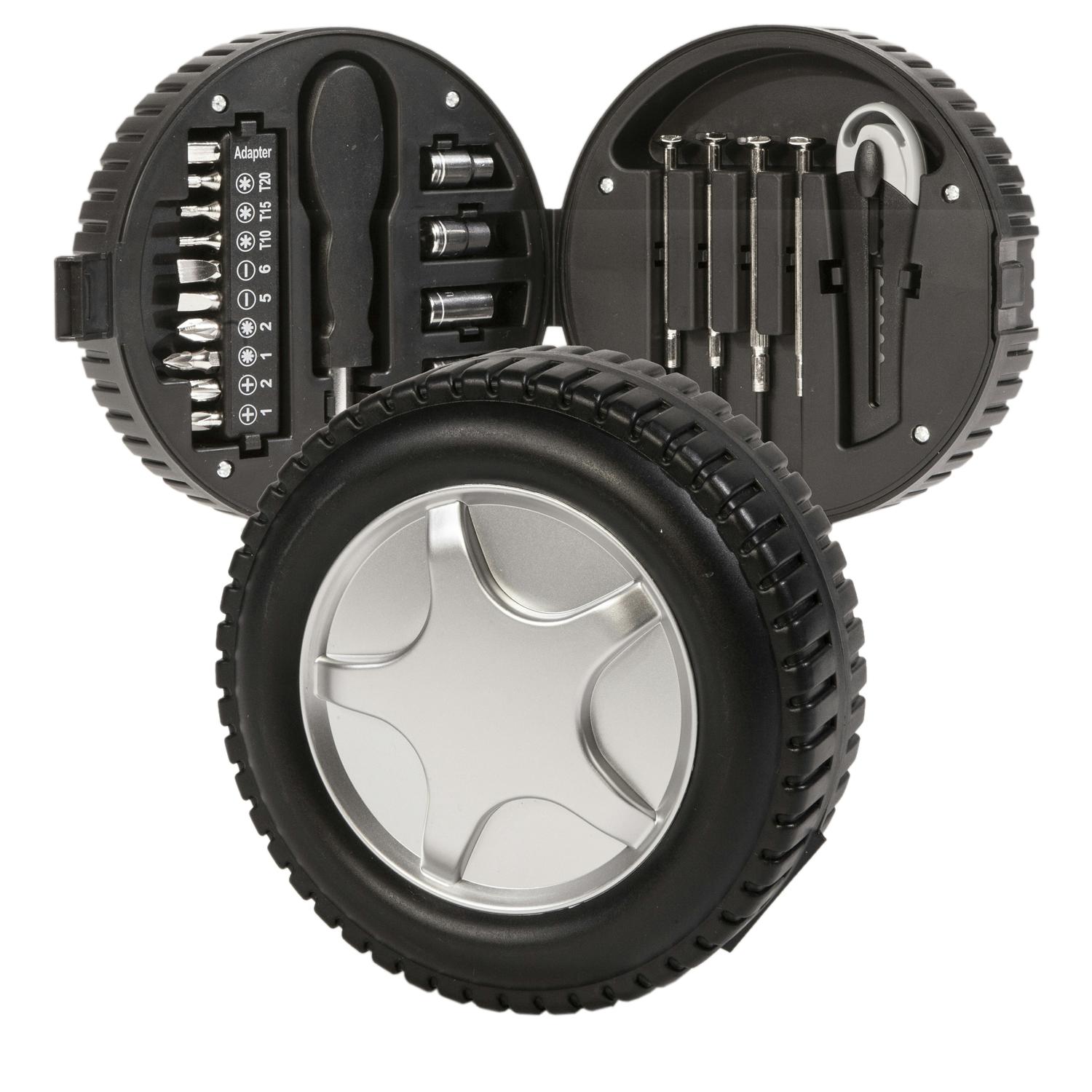 ערכת כלי עבודה מקצועית עם ביטים, בוקסות, מברגים דקים וסכין יפנית