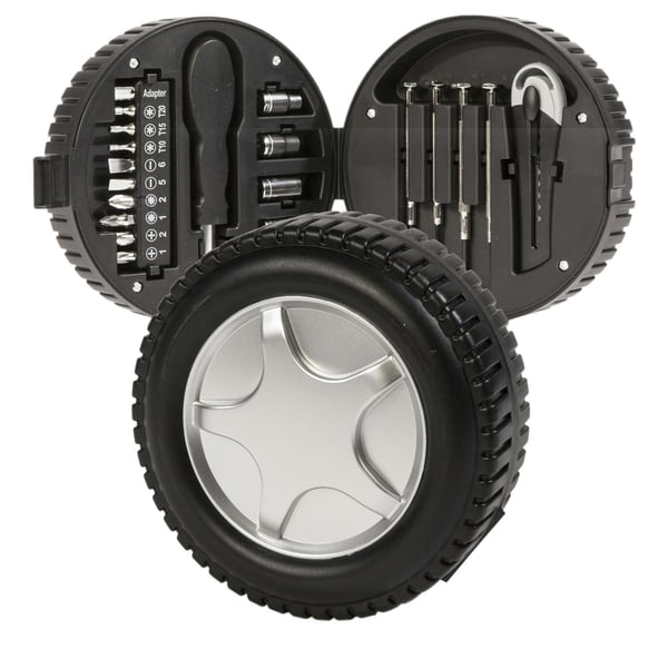 Professional Tool Kit with Bits, Sockets, Precision Screwdrivers, and Utility Knife