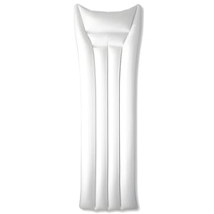 מזרן חוף מתנפח PVC בצבע לבן