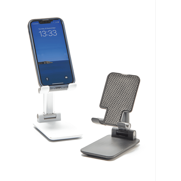 מעמד נייד עם קופסה מתכווננת לכל מכשירי הסמארטפון