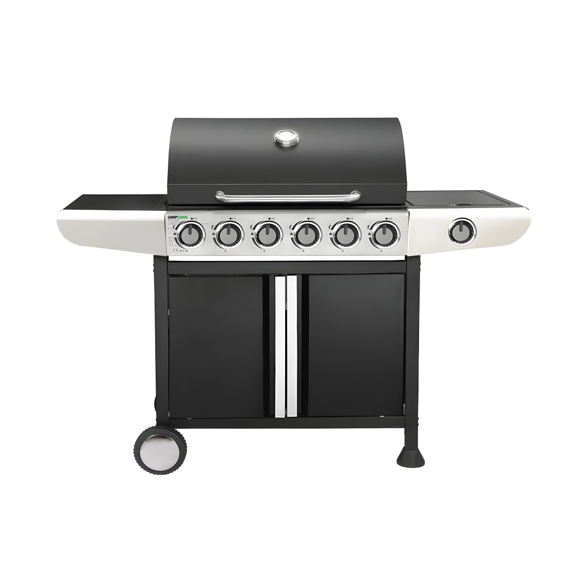 גריל גז אריזונה 6 מבערים עם כירת צד - CAMPTOWNN