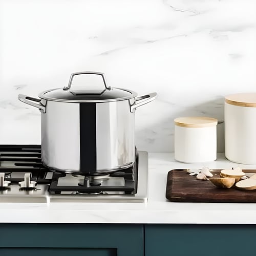 סיר נינג’ה נירוסטה מקצועי 6.1 ליטר - מתאים לכל הכיריים