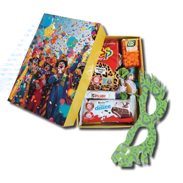 Festive Purim Kit: Cool Accessories and Treats