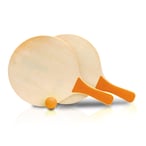 משחק מטקות עץ עם כדור תואם