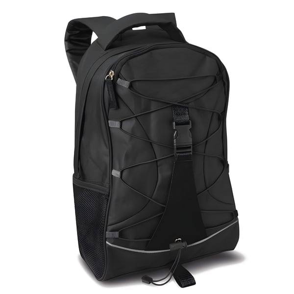 Durable 600D Polyester Backpack with Mesh Pockets