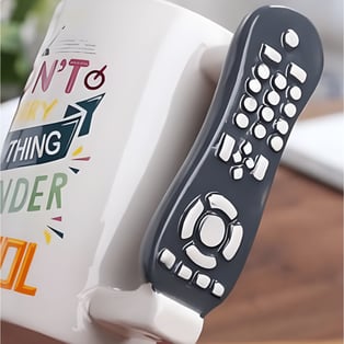 ספל טלוויזיה בעיצוב שלט רחוק