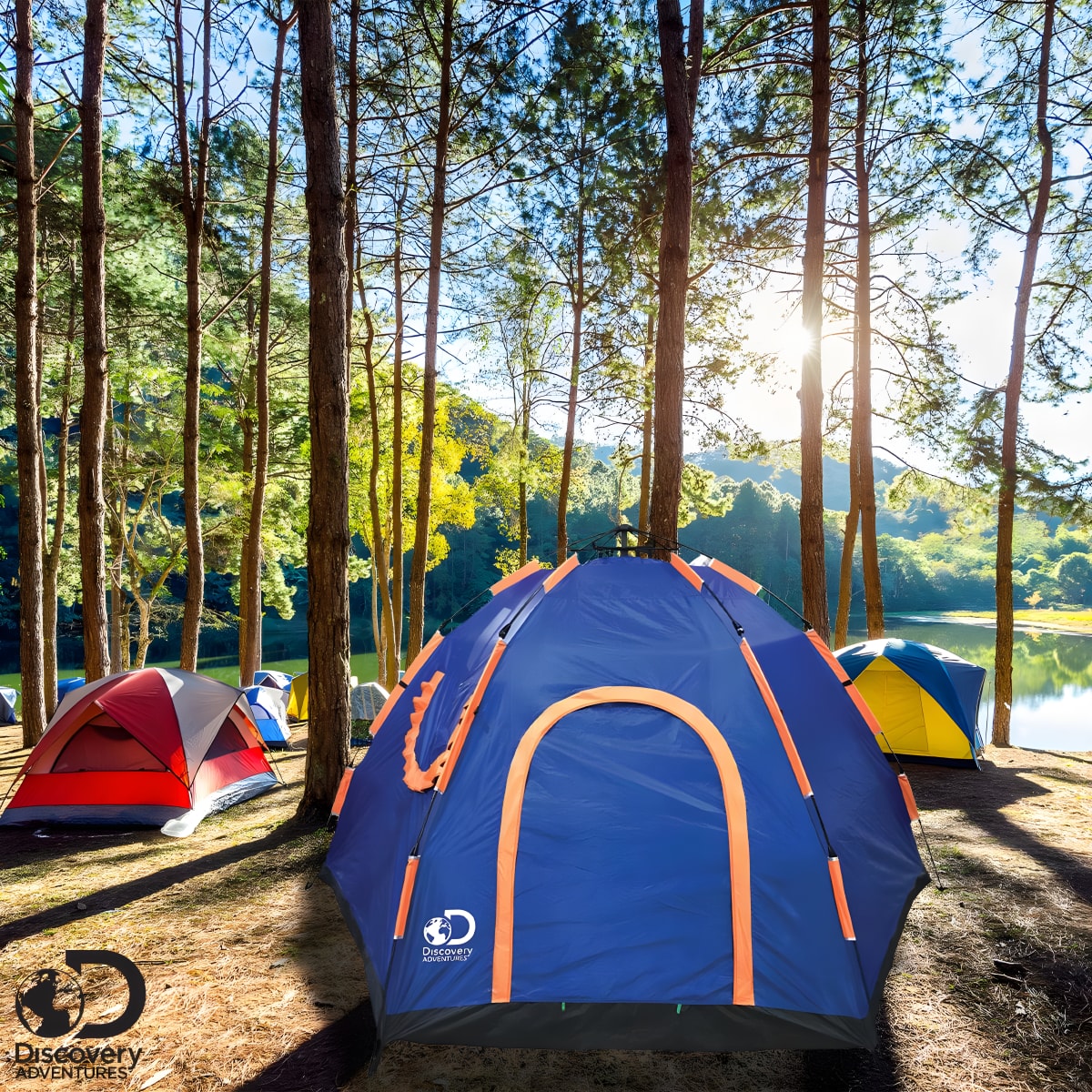 אוהל מהיר ומרווח ל-8 אנשים דיסקברי