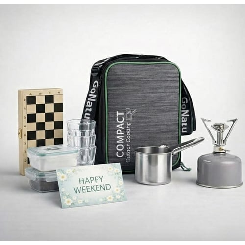 ערכת קפה קומפקטית למטיילים