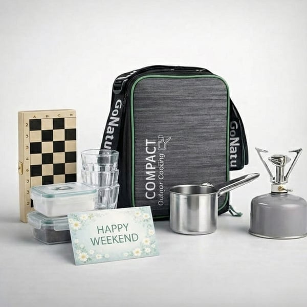 ערכת קפה קומפקטית למטיילים