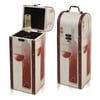 Luxury Wine Bottle Wooden Gift Box in Artistic Design