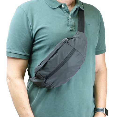 "פלאש בק" פאוץ איכותי מאריג מיוחד מחזיר אור
