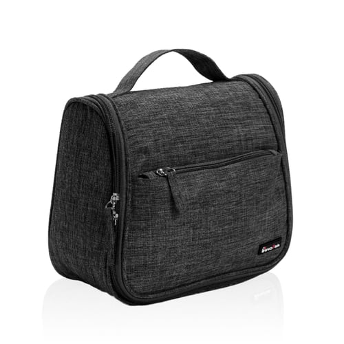 תיק רחצה אופנתי עם וו תליה וידית נשיאה