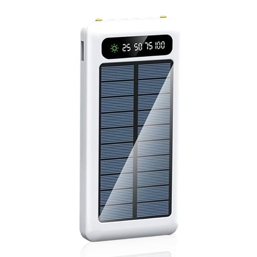 מטען נייד סולארי חזק במיוחד עם פאנל סולארי