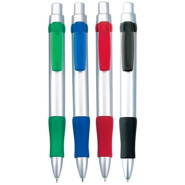 Luxury Silver Ballpoint Pen with Parker Refill - Saturn