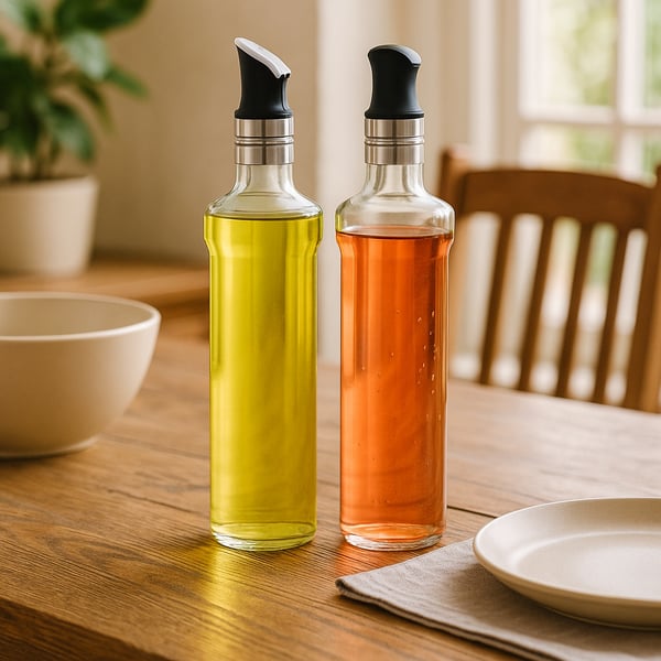 Stylish Seasoning Bottles with Automatic Seal