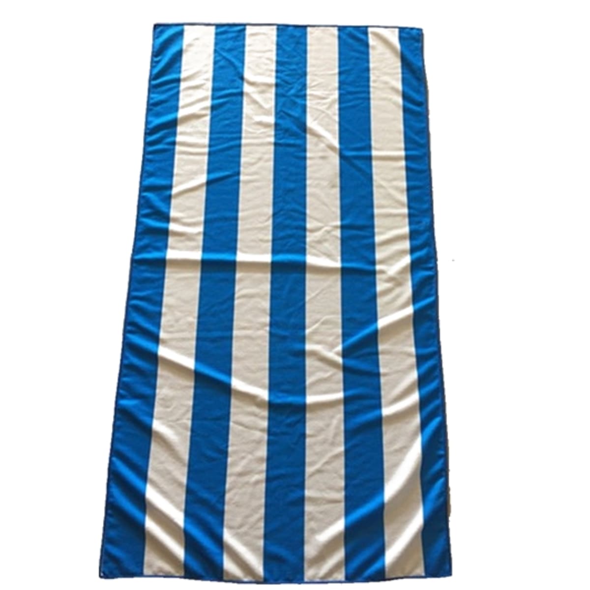 מגבת חוף מבד איכותי פסים כחולים - תחושת יוקרה בכל שימוש
