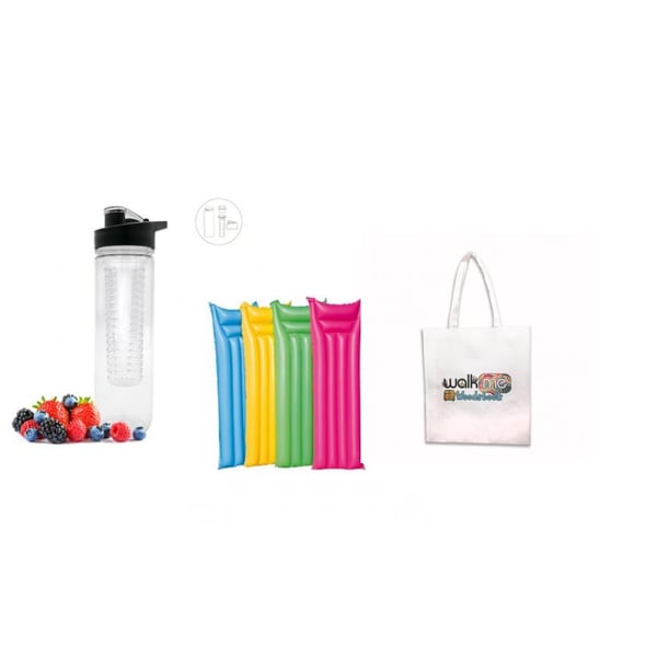 Perfect Summer Set with Beach Mattress, Infuser Bottle, and Tote Bag