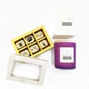 Chocolate Praline Set with Scented Bamboo Lid Candle