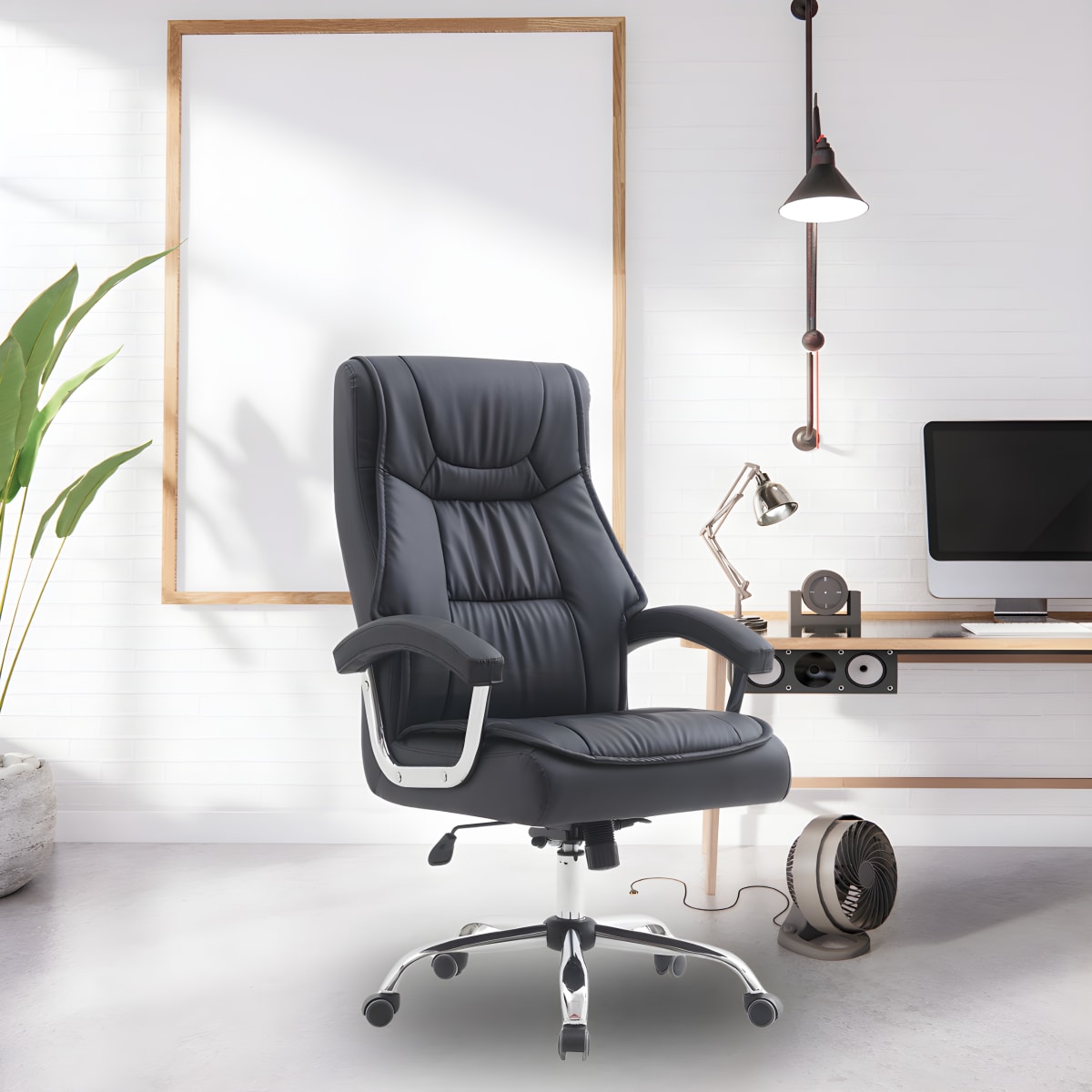 כיסא מנהלים ארגונומי מעור דגם SUPERVISOR מבית ד"ר גב