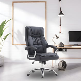 כיסא מנהלים ארגונומי מעור דגם SUPERVISOR מבית ד"ר גב