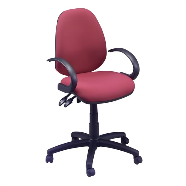 Dino Mechanical Office Chair with Fixed Armrests - Ultimate Comfort