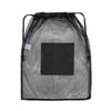 Black Mesh Laundry Bag for Soldiers and Travelers 55x45 cm