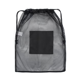 שק כביסה רשת שחור לחיילים ומטיילים 55x45 ס״מ