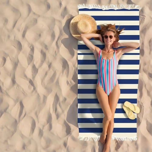 לונג חמאם יחיד עם פרנזים מבד ספאן