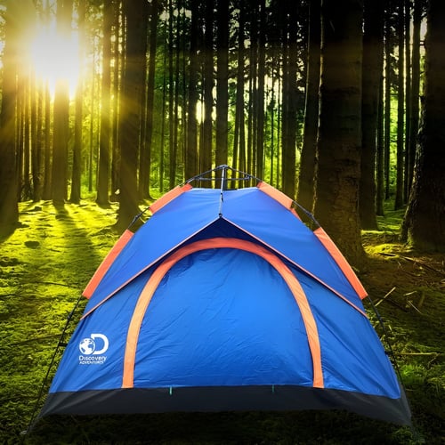 אוהל פתיחה מהירה ל-4 אנשים DS-1000 מבית דיסקברי לכנסים ולטיולים