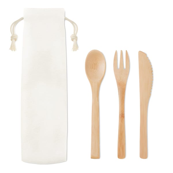 Eco-Friendly Wooden Cutlery Set
