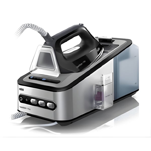 מגהץ קיטור מקצועי BRAUN עם תחתית ELOXEL ו-7 BAR